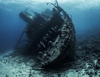 sunken ship
